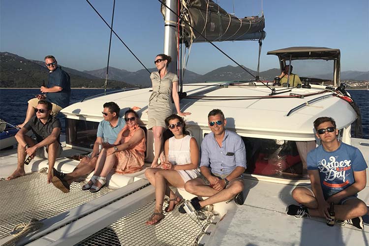 Excursion en catamaran Sartène
